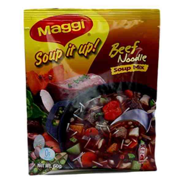 MAGGI SOUP IT UP BEEF NOODLE 60GR