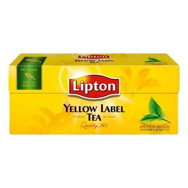 LIPTON YELLOW LABEL BLACK TEA 100 BAGS xxx CB xxx