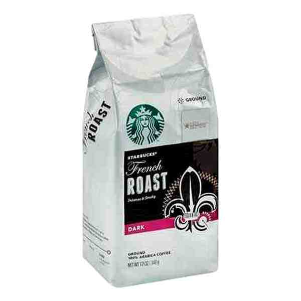 STARBUCKS COFFEE FRENCH ROAST GROUND 12oz