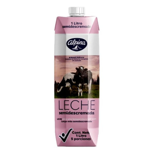 MILK SEMI DESCREMADA 1LTR