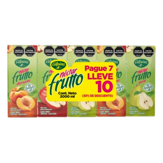 NECTAR FRUTTO APPLE/PEAR 200ML 10pk