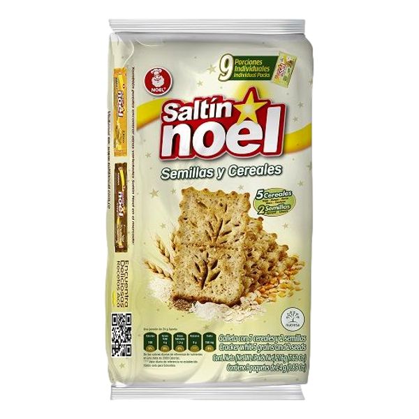 NOEL CRACKERS SEED & CEREAL 216gr