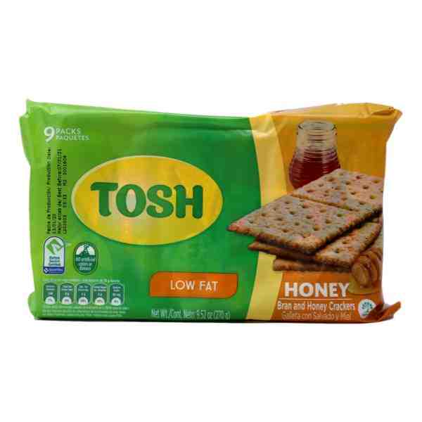 NOEL TOSH HONEY CRACKERS 243GR