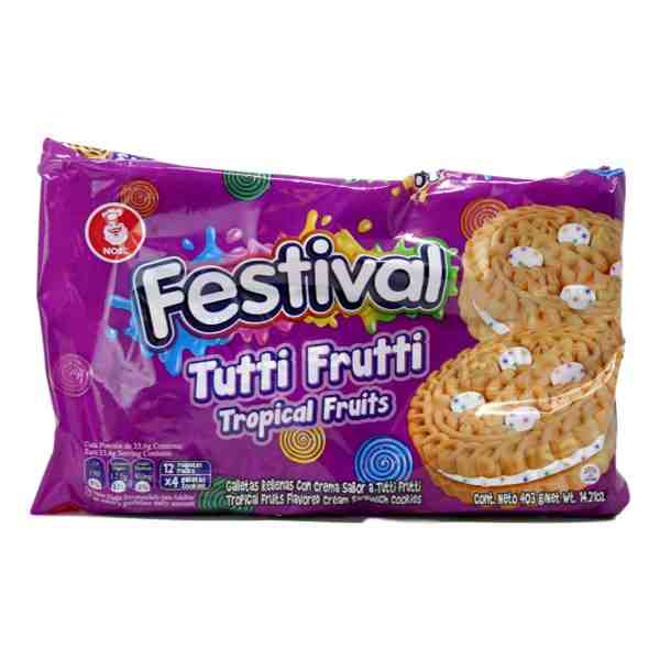 NOEL FESTIVAL TUTTI FRUTTI COOKIES 403gr