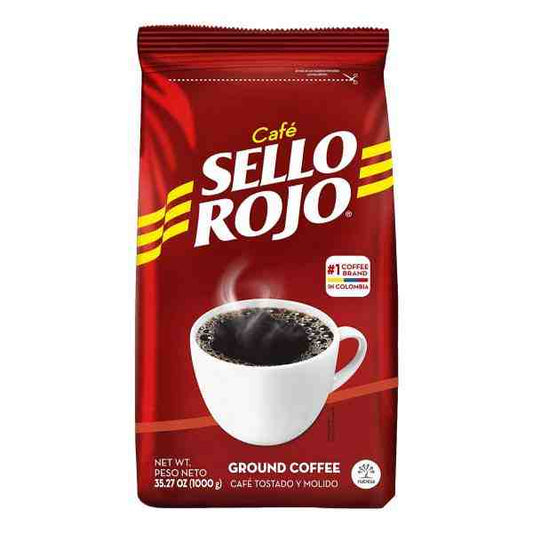 CAFE SELLO ROJO ROASTED COFFEE 1000gr xxCBxx