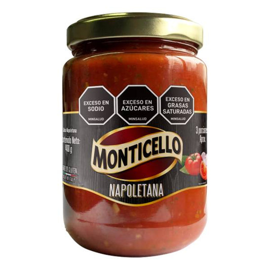 MONTICELLO SALSA  NAPOLETANA  400G