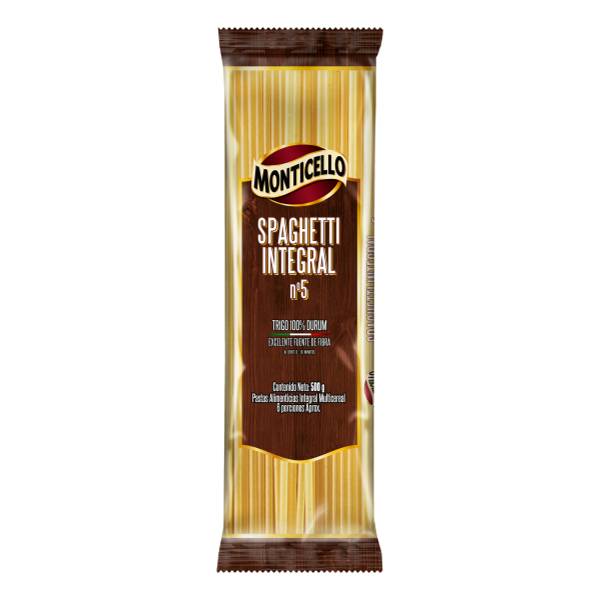 MONTICELLO SPAGHETTI  INTEGRAL  500G