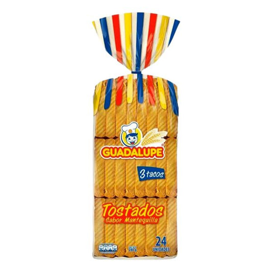 BIMBO GUADALUPE TOSTADAS MANTEQUILLA 115gr