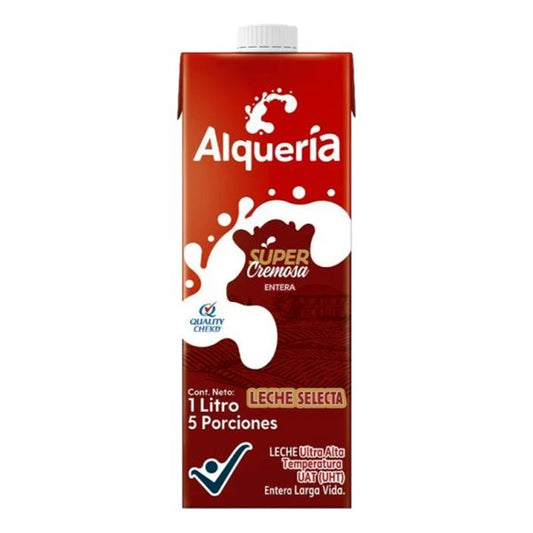 ALQUERIA LECHE SUPERCREMOSA ENTERA  1 LITRO