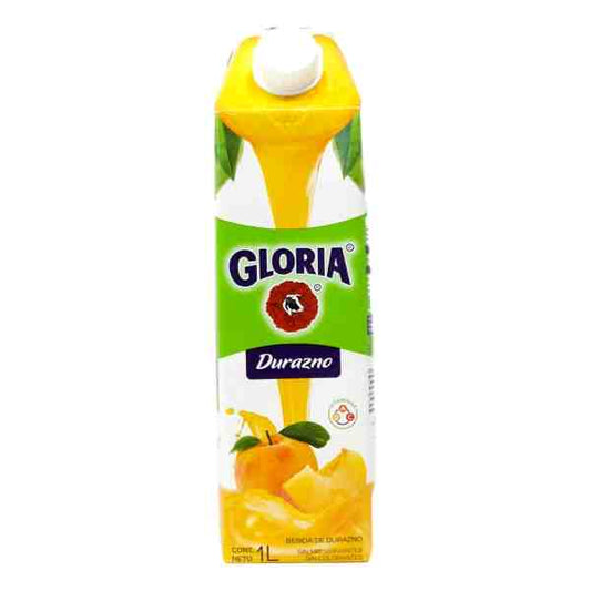 GLORIA JUGO DE DURAZNO 1LTR