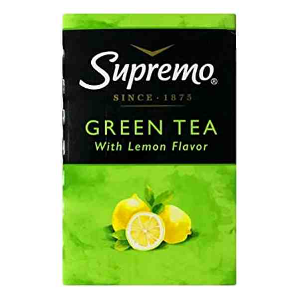 SUPREMO GREEN TEA VANILLA FLAVOR 20CT