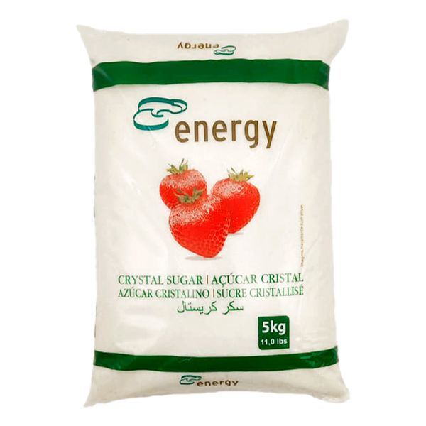 ENERGY WHITE SUGAR REFINED 5 KG