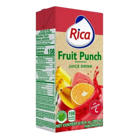 RICA FRUIT PUNCH JUICE 200ml 3PACK