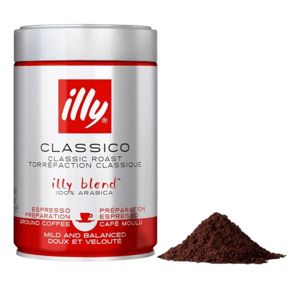 ILLY GROUND ESPRESSO CLASSICO 1/250GR