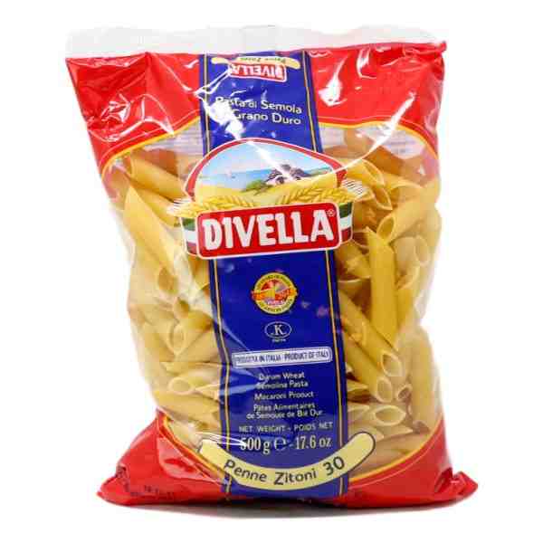 DIVELLA 30 PENNE ZITONI 500gr