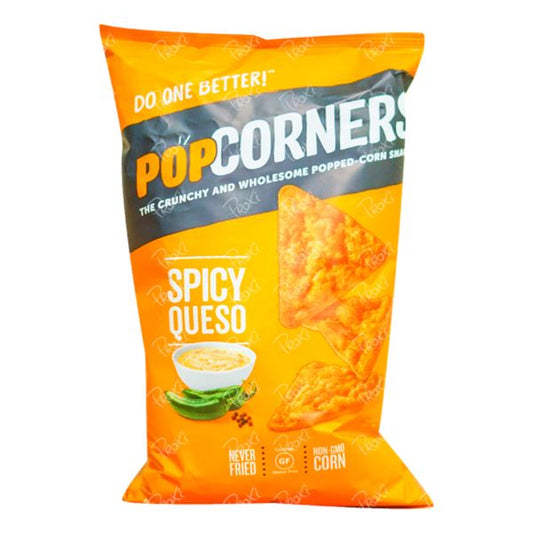 POPCORNERS SPICY QUESO 5oz