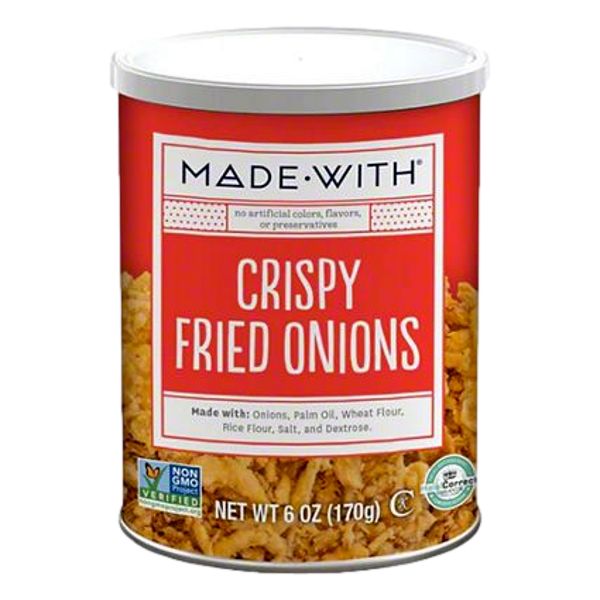 MADE WITH ONIONS CRISPY FRIED 6 oz