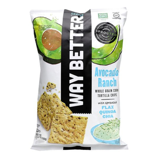 WAYBETTER CHIP TORTILLA AVOCADO RANCH 5.5OZ