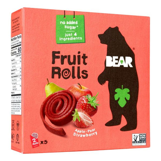 BEAR YOYO FRUIT ROLL STRAWBERRY 3.5 OZ