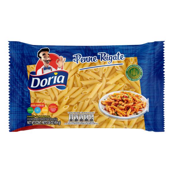 DORIA PENNE RIGATE PACK 16OZ