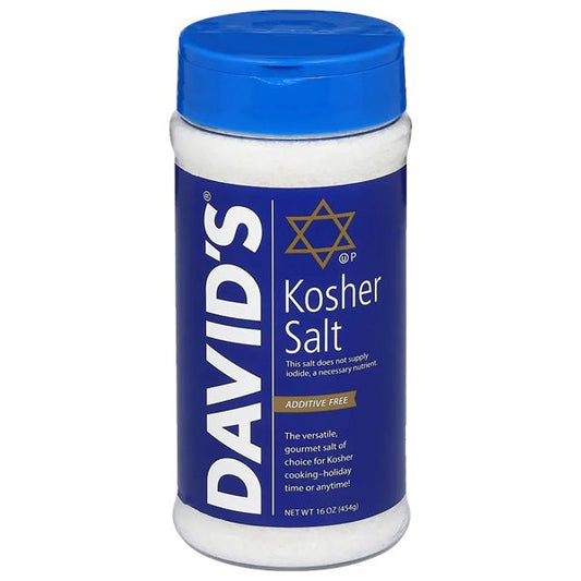 DAVID'S KOSHER SALT 16 OZ