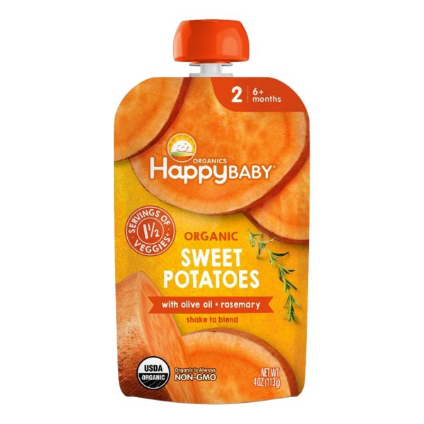 HAPPY BABY FOOD BABY SWEETPOT ORG 4 OZ