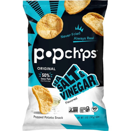 POP CHIP SEA SALT & VINEGAR 5oz