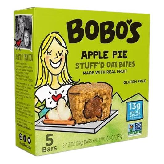 BOBOS BITES STUFFED APPLE PIE 6.5 OZ
