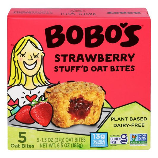 BOBOS BITES STUFFED STRAWBERRY  6.5OZ