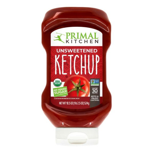 PRIMAL KITCHEN KETCHUP UNSWEET ORG 18.50 OZ