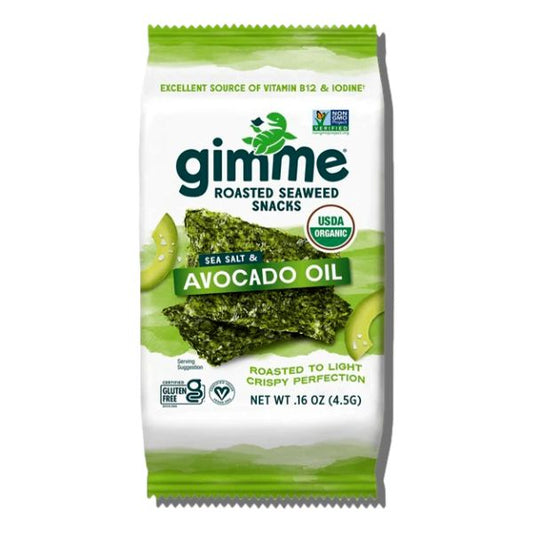 GIMM1 SEAWEED SEA SALT AVO OIL ORG 6 PACK 0.95 OZ