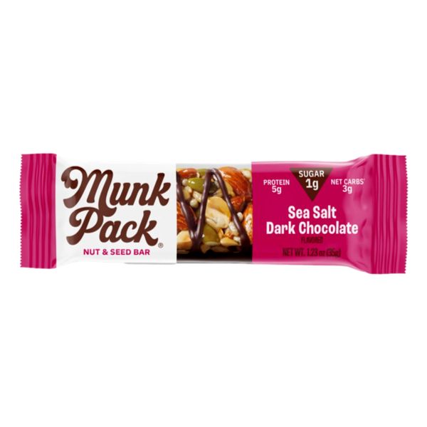 MUNK PACK BAR SEA SALT DARK CHOC 1.23 oz