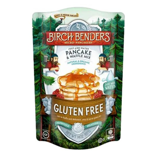 BIRCH BENDERS PANCAKE GLUTEN FREE WATER 14 OZ