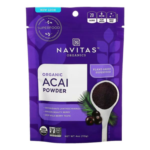 NAVITAS ORGANIC ACAI POWDER 4oz