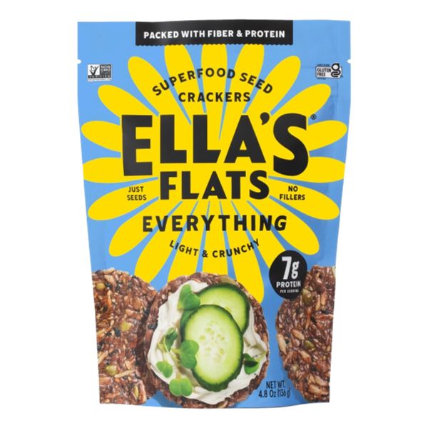 ELLA FLATS CRACKERS EVERYTHING 4.8 OZ