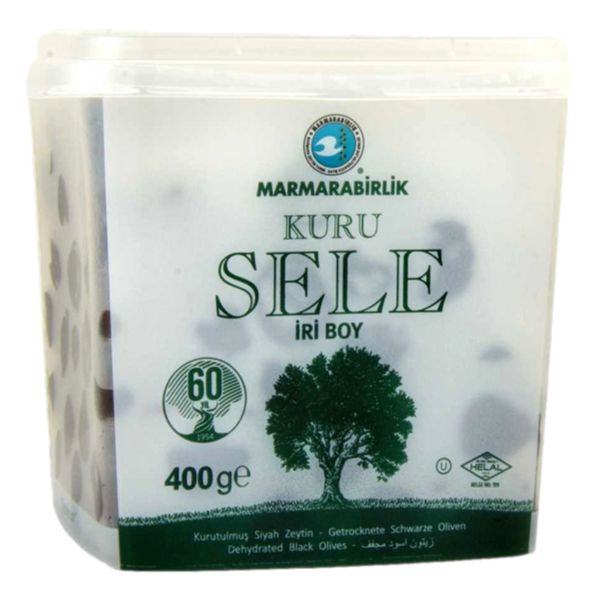 MB GEMILK BLACK OLIVES KURU SE.LE 400GR