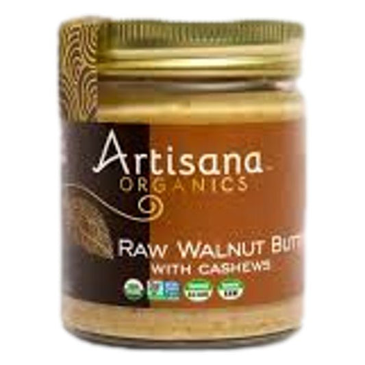 ARTISANA ORG RAW WALNUT BUTTER W/CASHEW 8oz