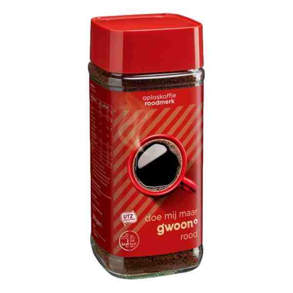 GWOON ROOD OPLOSKOFFIE 200gr