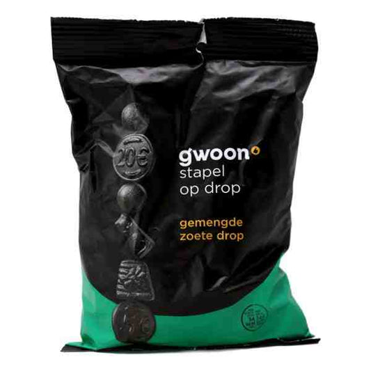 GWOON ZOETE DROP GEMENGD 400gr