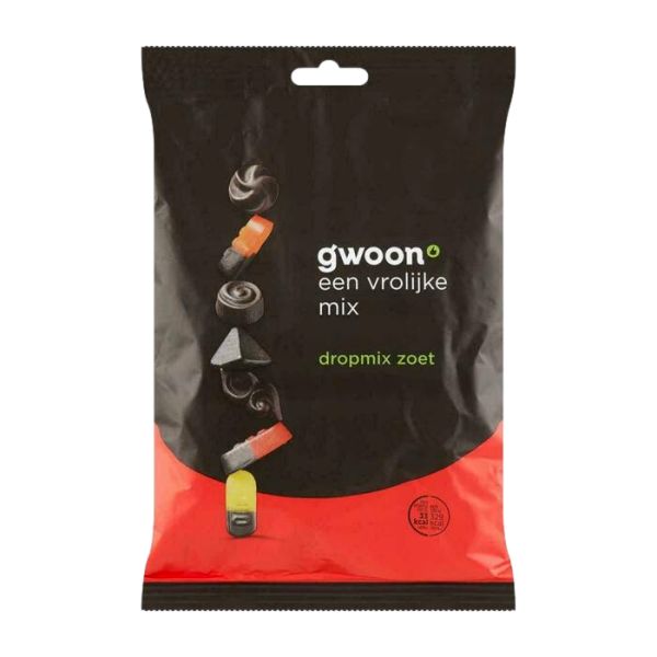 GWOON GEKLEURDE DROPMIX ZOET 400 gr