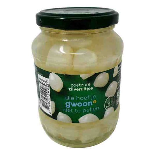 GWOON ZILVERUITJES ZOETZUUR 320gr\370ml