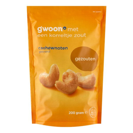GWOON CASHEWNOTEN GEZOUT 200gr
