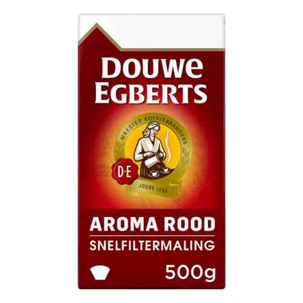 DOUWE EGBERTS AROMA ROOD SNELFILTER 500gr xxx CB xxx