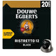 DOUWE EGBERTS RISTRETTO 12 VALUE PACK 20PC X10