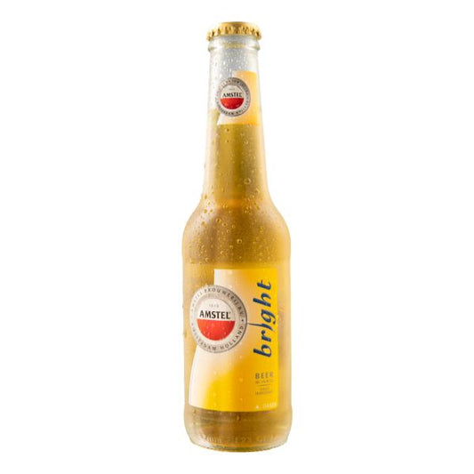 AMSTEL BRIGHT BOTTLE 27.5cl **op**