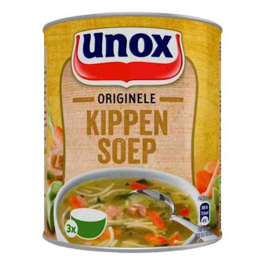 UNOX STEVIGE KIPPENSOEP 800ml