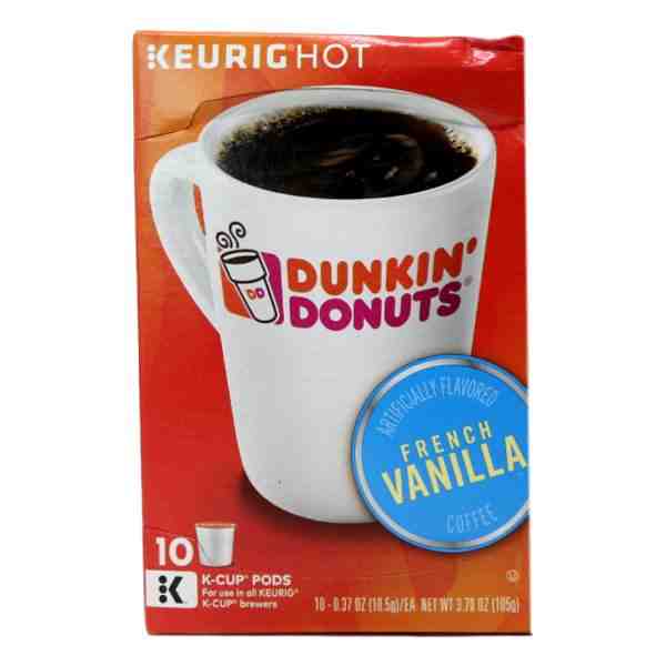 DUNKNDNT K CUP FR VAN 10PK 3.7OZ