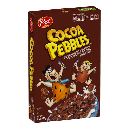 POST COCOA PEBBLES CEREAL 15oz