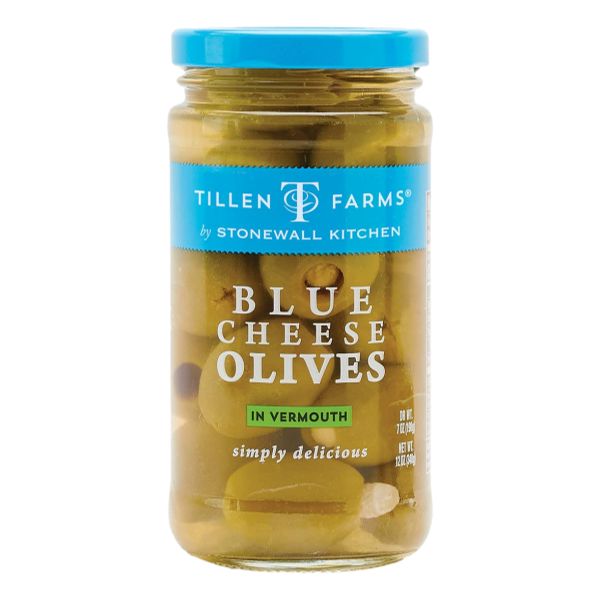 TILLEN  FARMS OLIVES BLUE CHEESE 12.OZ