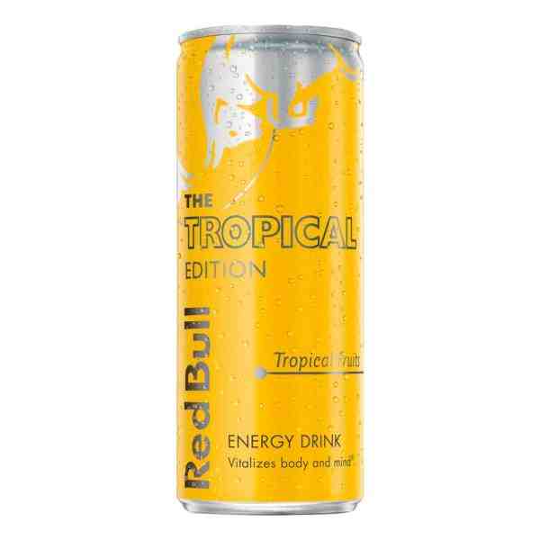 RED BULL ENERGY DRINK TROPICAL EDITION 25CL